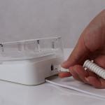 COMER security retail stores display holder anti-theft tablet alarm stand with