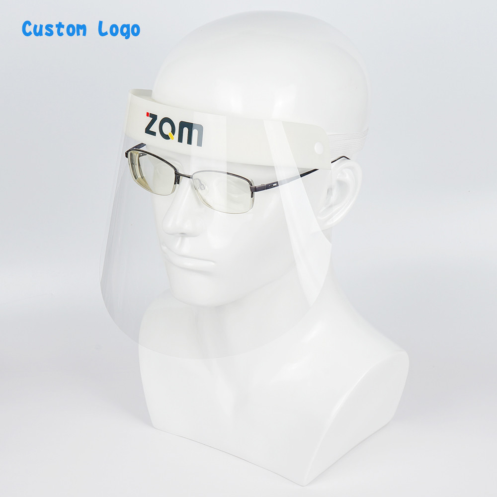 Kids Protective Eye Splash Proof Plastic Face Shield , Anti Spitting Protection Kids Shield