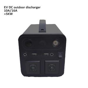 Quality E-MINGZE Portable Ev Discharger 4KW EV DC Discharger Adapter EC Car DC 10/16A wholesale