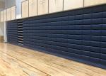 Ten Rows Gym Bleachers Retractable Solutions With Bench Seating