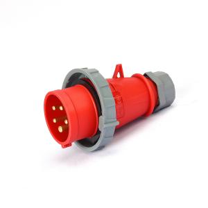 Quality IP44 400V 16A IEC Nickel Plated Contacts Industrial Plugs wholesale