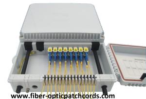 Quality Outdoor Splitter Fiber Optic Terminal Box 16 Cores FTTH FTTX Wall Mounted wholesale
