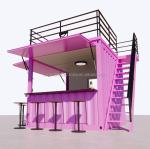 Galvanized Steel Square Tubes Used for Shop 10ft Pop up Mobile Prefabricated