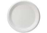 Eco Friendly 6 Inch 50pcs/Bag Sugarcane Fiber Plates