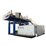 Screw L/D Ratio 28/1 HUAYU 10000L 4 Layers Blow Moulding Machine for Heavy Duty