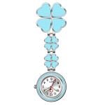 Four Leaf Clover Nurse Watch Fob Pocket Doctor Watch Hanging Hospital Gift