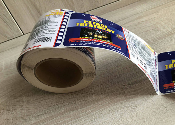 Glossy self-adhesive paper packaging sticker label manufacturer