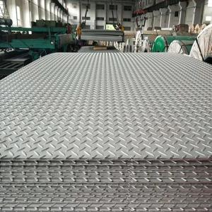Quality Mill Edge 316L 316 Stainless Steel Diamond Plate Sheets 10mm Hot Rolled No 1 Weak Magnetic wholesale