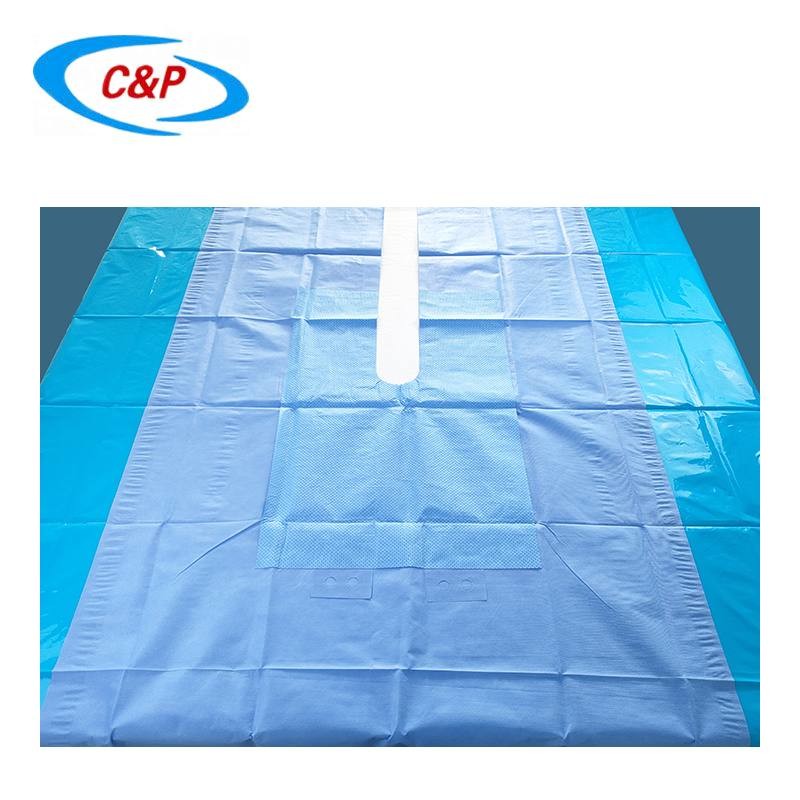 Custom Split Impervious U Drape For Patients Surgery