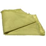 Yellow Kevlar Fire Resistant Fabric Anti Cut 1414 Aramid Woven Cloth For Car