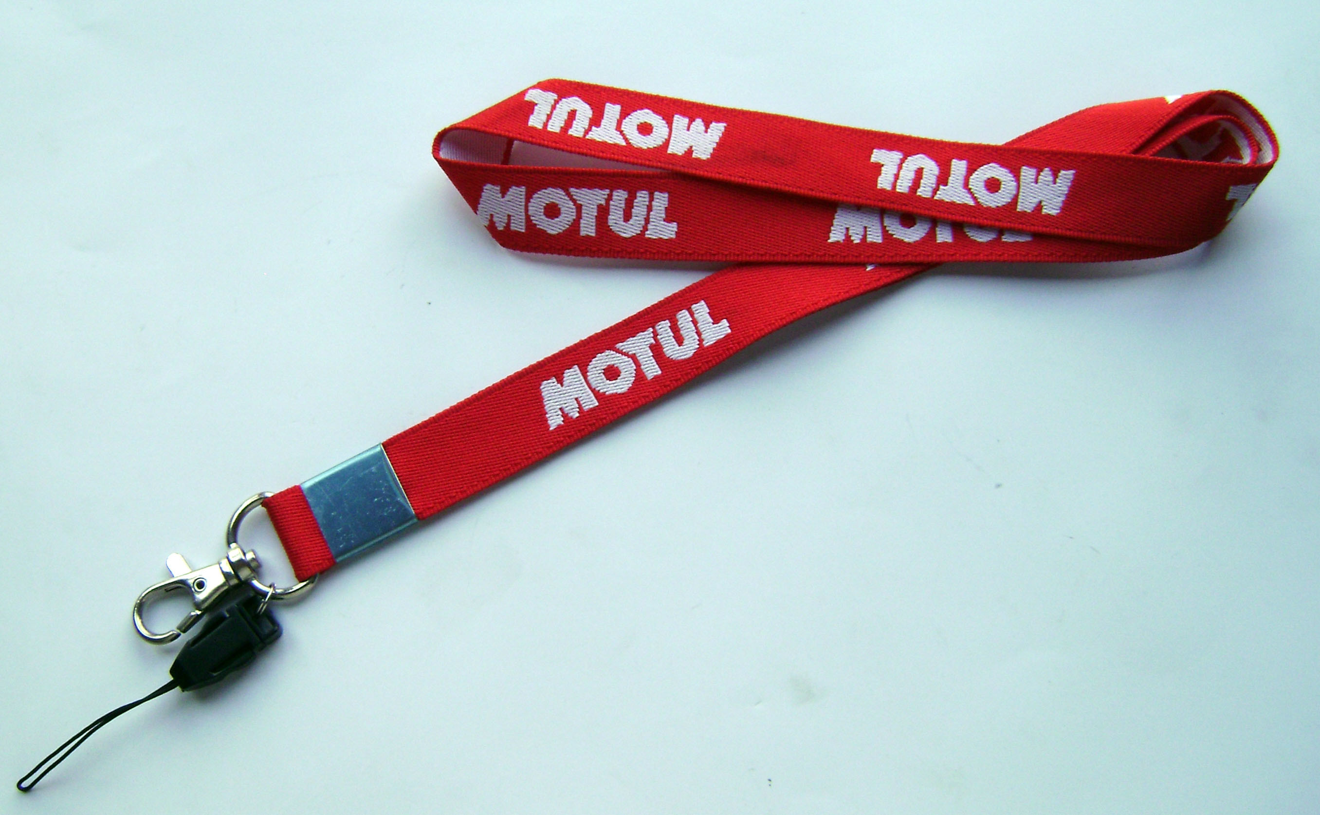 Logo Personalised Id Badge Lanyard , Trade Show Lanyards For Students