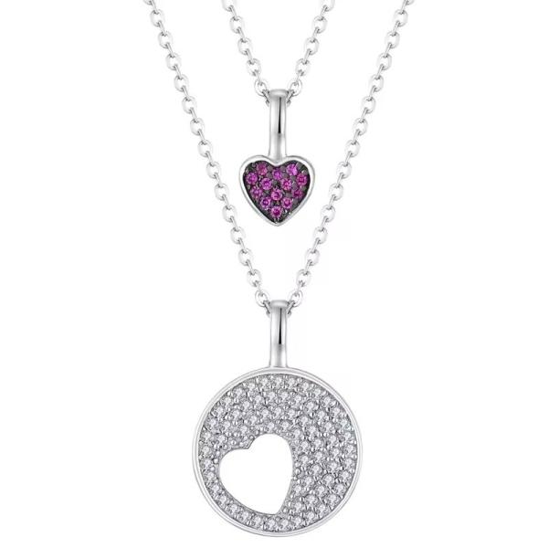 YASVITTI Rhodium Plated CZ Women 925 Sterling Silver Zircon Jewelry Customized