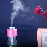 Water Bottle Cap Mini Humidifier DC 5V Office Air Diffuser Aroma Mist Maker GK
