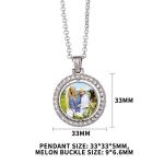 Sublimation Jewelry Blanks Sublimation Blank Necklace With Diamond