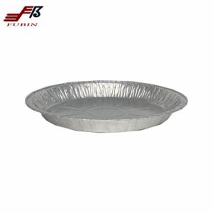 Quality 800ML Shallow Round Foil Trays Disposable Pie Pans Eco - Friendly wholesale