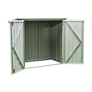 Quality DIY Small Metal Outdoor Storage Cabinet 24KG 22KG L86 x W147 x H134cm wholesale