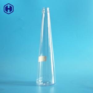 China PET Transparent Empty Sauce PET Bottle Pagoda Shape 264MM Height on sale
