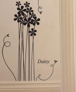 Quality Black Clover Decorative PVC Transfer Film Tree Wall Sticker B010 wholesale