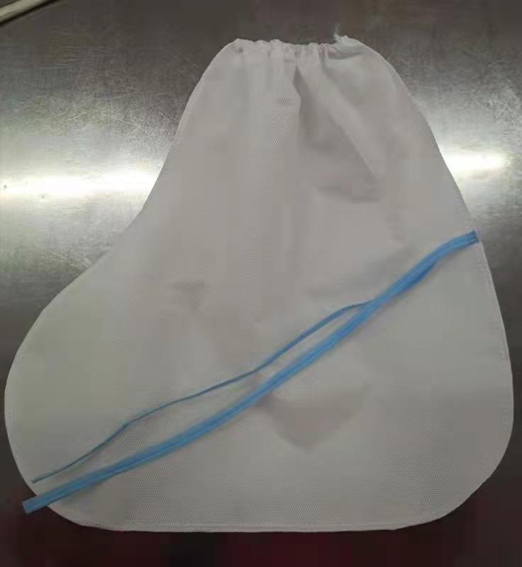 Breathable SMS Shoe Cover With Elastic Top