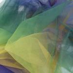 Party Evening Gown Wedding Dress Tulle 3D Flower Lace Fabric