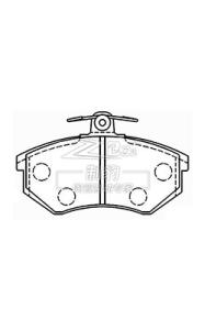 Quality Volkswagen Jetta Wagon Lucas Brake Pad 431698151G Ceramic Brake Pads wholesale
