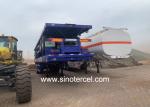 Q235 Steel Semi Flatbed Semi Trailer Manufacturers 30T-60T