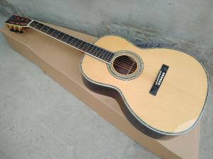 Quality AAA solid spruce top 39 inch Acoustic Guitar custom Ebony fretboard ooo style electric Guitar wholesale