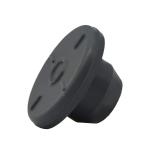 13mm 20mm Halogenated Butyl Rubber Stopper For Pharmaceutical Packaging