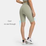 Plus Size Casual Sports Yoga Pants Waist Cross Pockets Shorts Women Gym