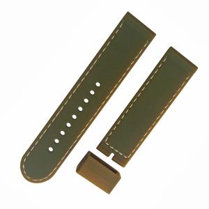 Quality 22mm Mens Rubber Watch Bands , SGS Soft Silicone Watch Strap wholesale