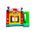 Tarpaulin Inflatable Castle Themed With Mickey Mouse