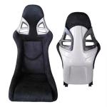 Outdoor Race Simulator Moving Bucket Racing Seat Silver Gray Fashion Durable