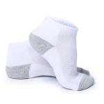 Custom Mens/Women sport half cushion color toe/heel ankle socks