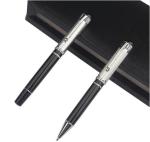 Good quality stainless steel metal pen silver metal roller ball pen with engrave