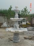 Women Statue Marble Stone Pool Water Fountain Outdoor