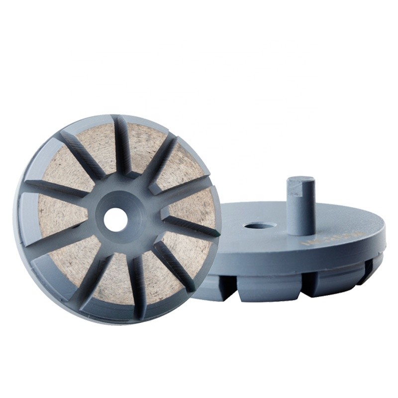 Shape Customized Concrete Grinding Disc Resin Binder Dia 3" 4" 5"