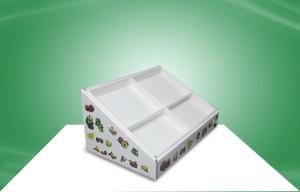 Quality Fruit Retail Countertop Cardboard Display Rack With Glossy Finish wholesale