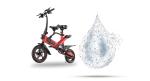 12 " Smallest Portable Aluminum Folding Electric Bike With Disc Brake Elegant