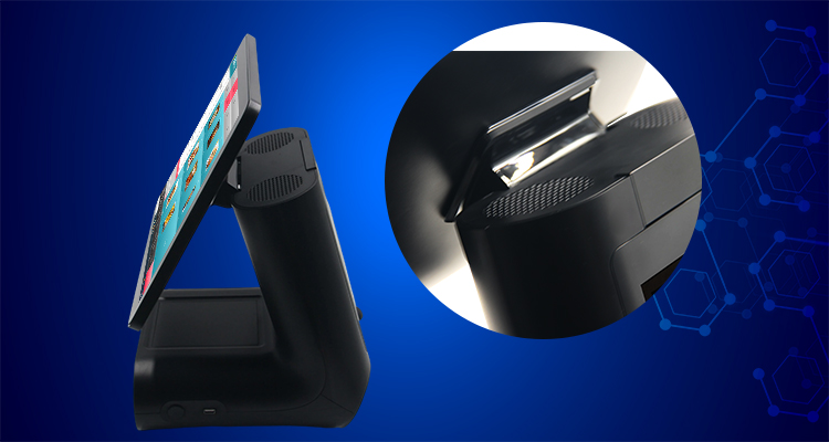 SDK Function 15.6" Full HD 1080P Dual Screen Self-Service Machine with Thermal Printer