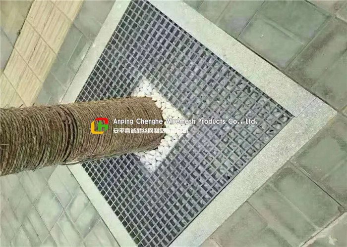 Platform Drain Compound Steel Grating Anti - Skid Simple Installation