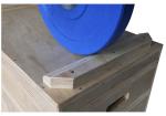 Adjustable Weightlifting Jerk Blocks Wooden Fitness Equipment Wholsesale