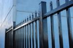 Customized Black Zinc Steel Metal Garrison Fence Panels Maintenance Free