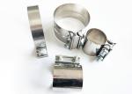 Chrome Plating Stainless Steel SS304 Automotive Exhaust Clamps