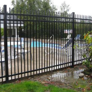 Quality Metal Cap Aluminum Fence Panels , Metal Garden Fencing Panels ISO9001 Approved wholesale