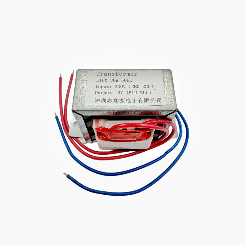 Customized Single And Double Groups EI48 Low Frequency Power Transformer 10W 220V To 18V