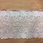 18cm wide 2017 New Fashion Lace Border/ underwear cotton lace edge in Ivory