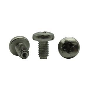 Quality INCH Pm6*10 Cross Recessed Stainless Pan Head Screws m2.5 Special Screw wholesale