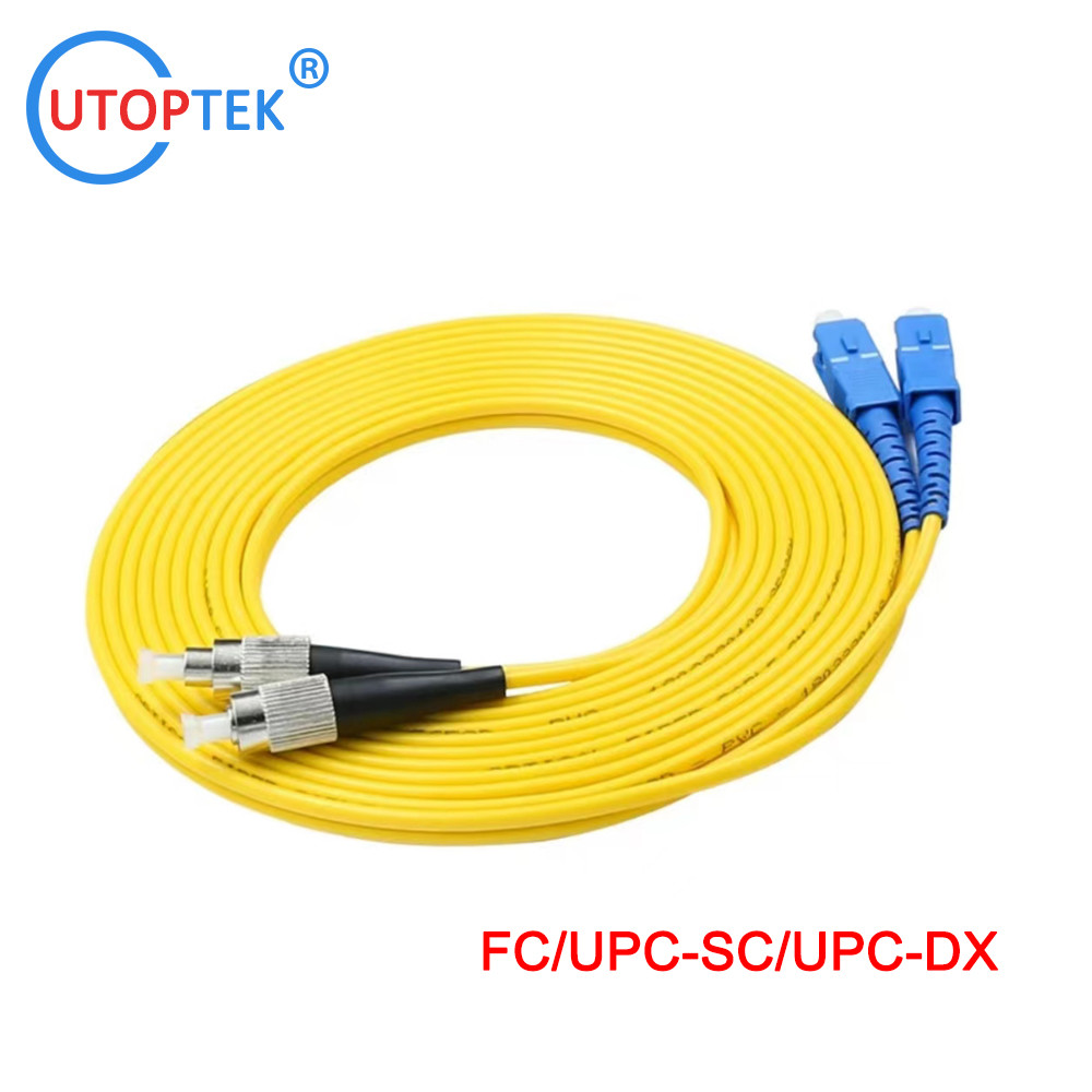 SC/FC/ST/LC fiber patch cord 0.9/2.0/3.0mm UPC/APC LSZH1m/2m/3m/5m/10m/50m patch cord cable customized