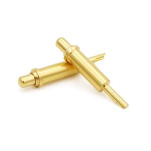 Quality Gold Plating Solder Cup Pins Male Spring Loaded Contact Pin 2A For Medical Product wholesale