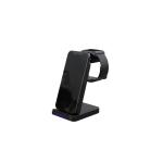 5W Max Power Compact Wireless Charger For Headphone Charging In Black White